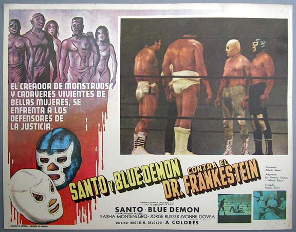 Santo Y Blue Demon Contra El Doctor Frankenstein [1974]